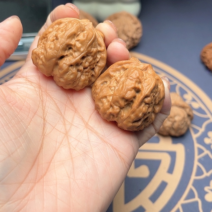 文玩核桃把件39蛤蟆头