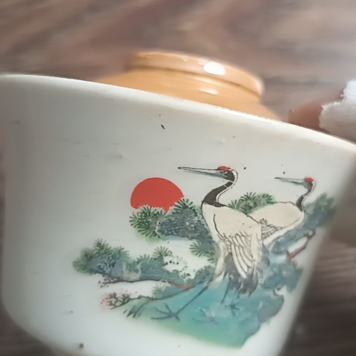瓷片男景德镇书法陶瓷