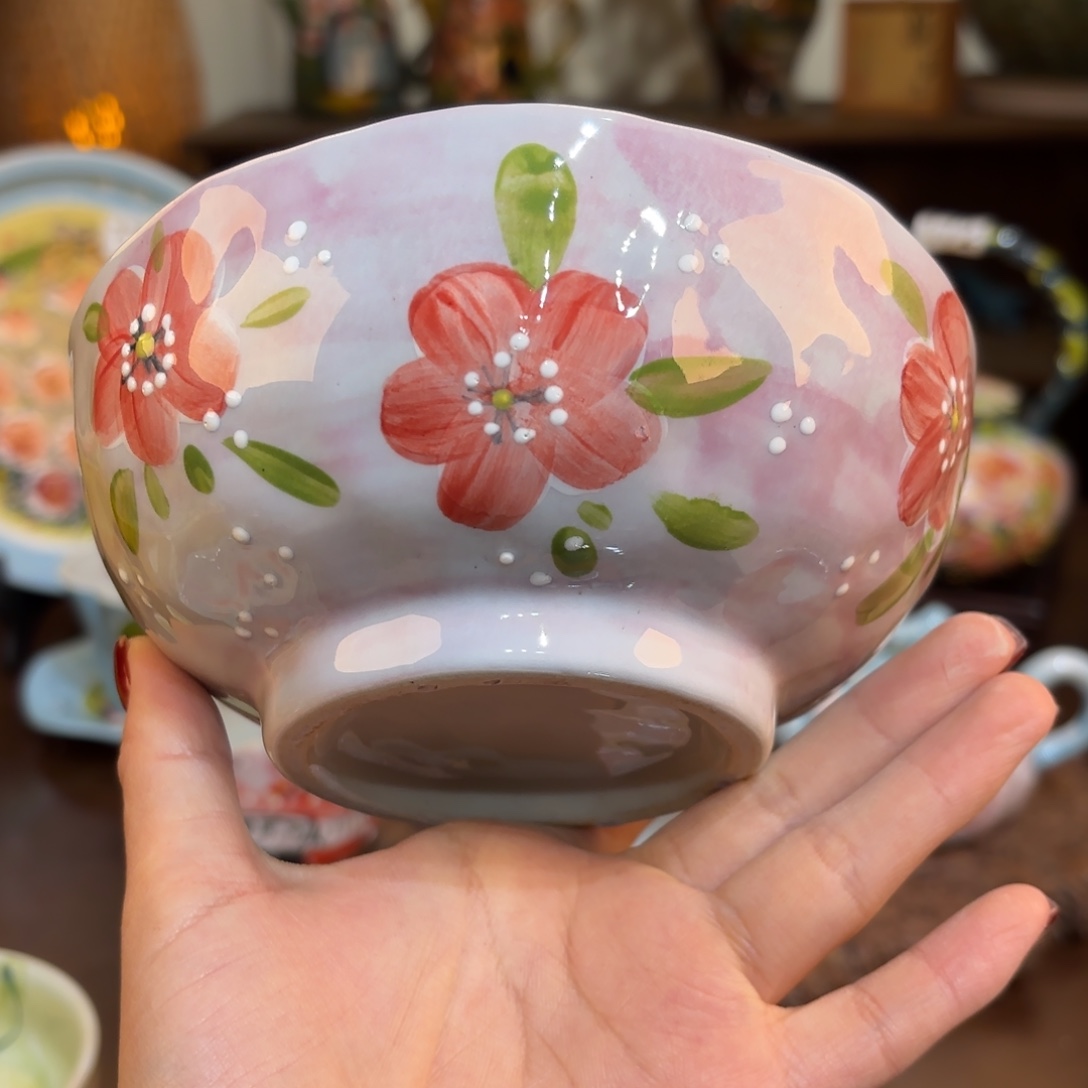 景德镇手绘高温釉下彩陶瓷茶具