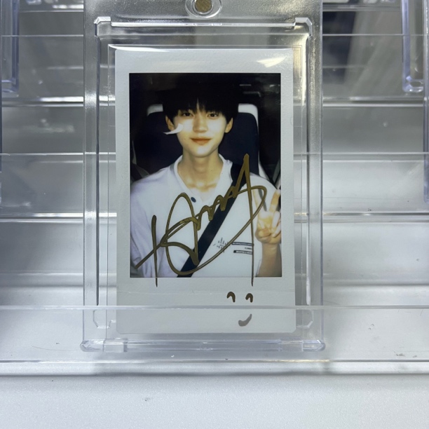  P1015【周翊然】正品拍立得照片 白边