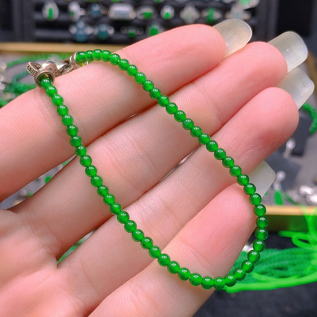 未镶嵌手链翡翠天然