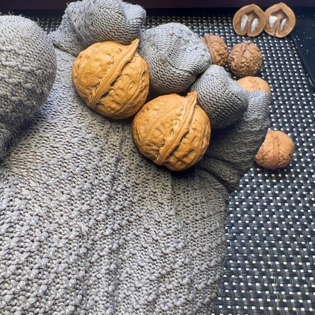 把件文玩核桃小馒头