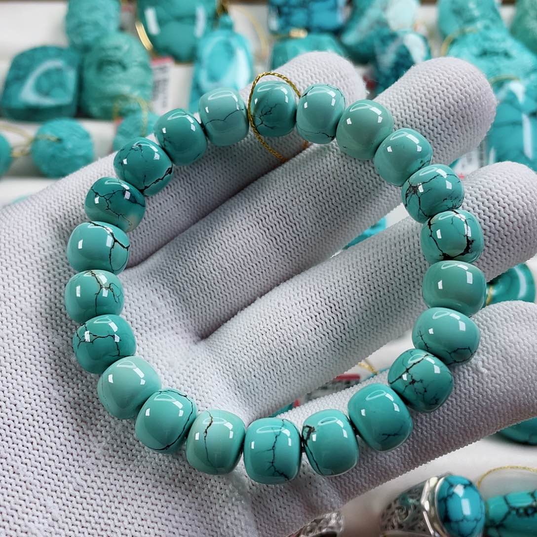 绿松石颈饰未镶嵌尺寸10.4