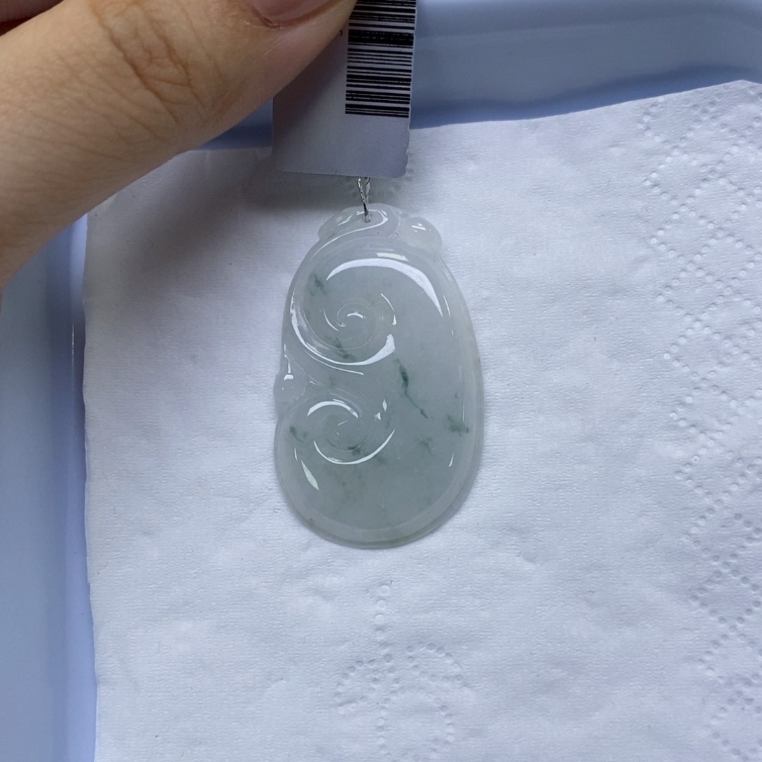 颈饰未镶嵌翡翠如意