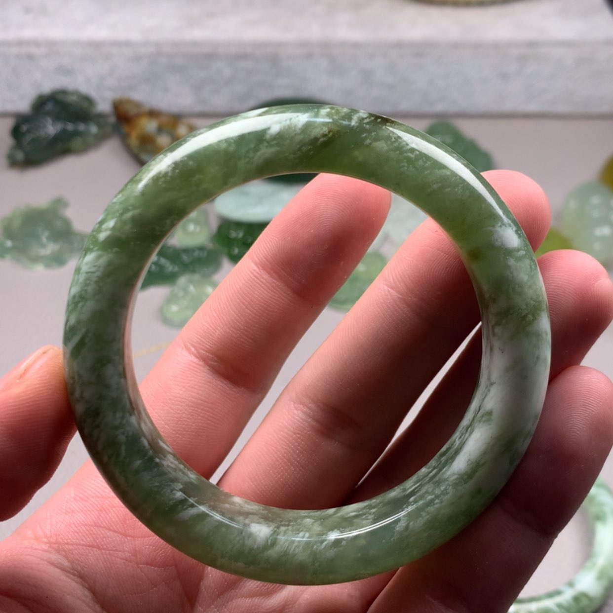 【闪购商品】蛇纹石玉未镶嵌岫玉用****1