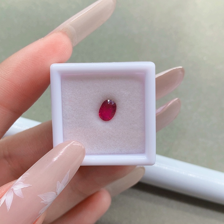 碧玺珠宝奇石未镶嵌天然卢比莱宝石