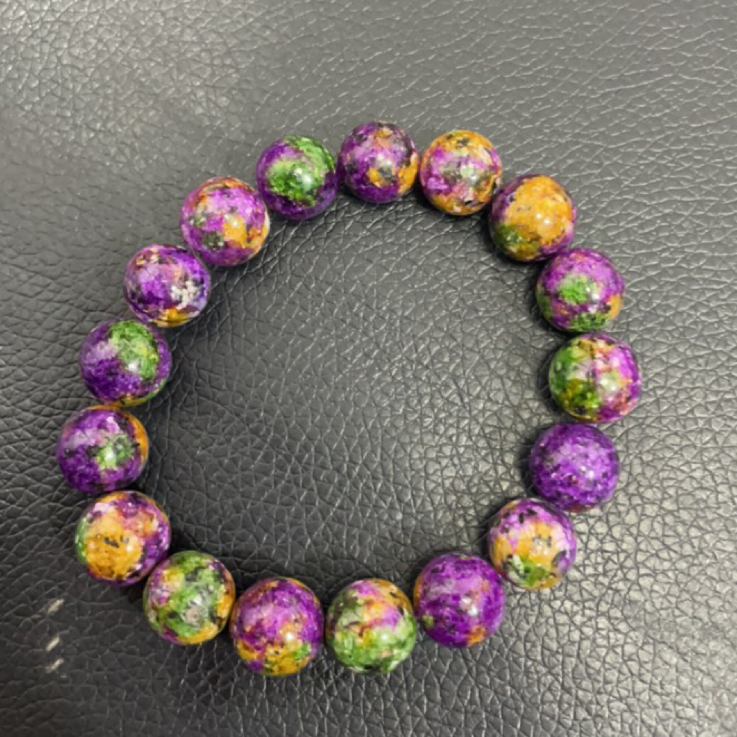  691  卡12三彩舒手串