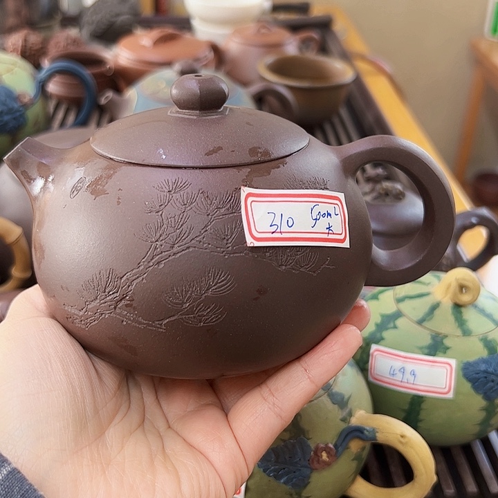 紫砂茶壶500ml大西施壶