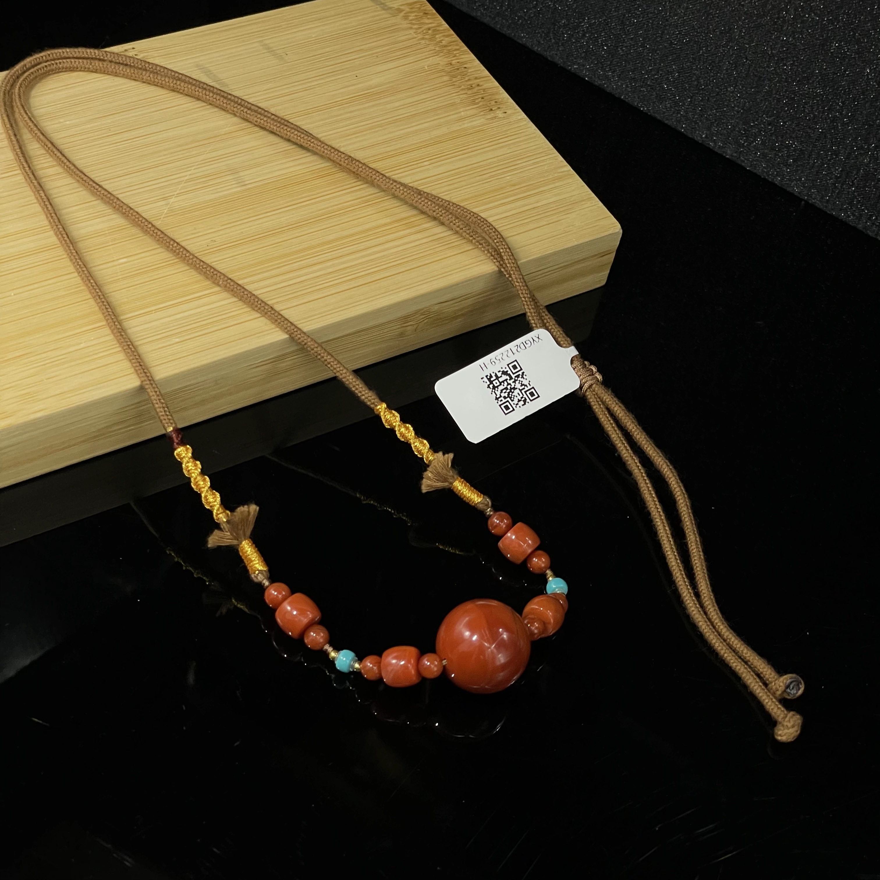 【交个朋友专属】18K金镶嵌玛瑙吊坠-多样性发一件-DB67663