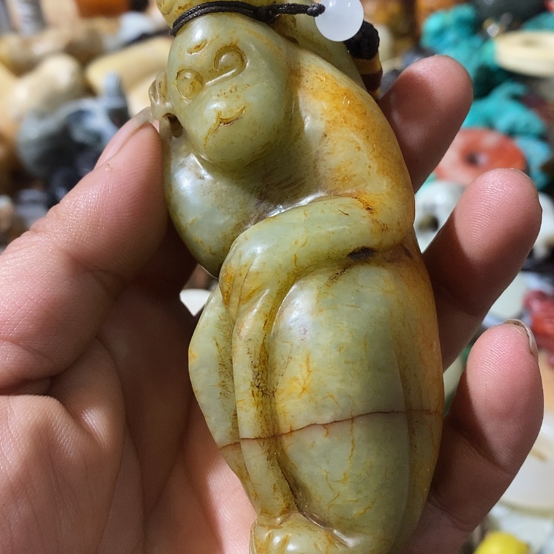 和田玉（糖玉）未镶嵌挂件