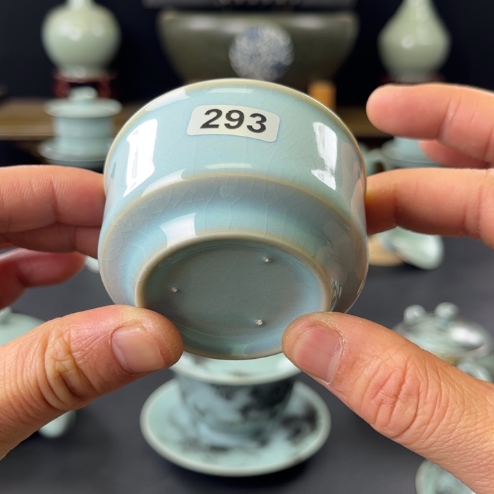 杯天青釉扳指杯293号全品