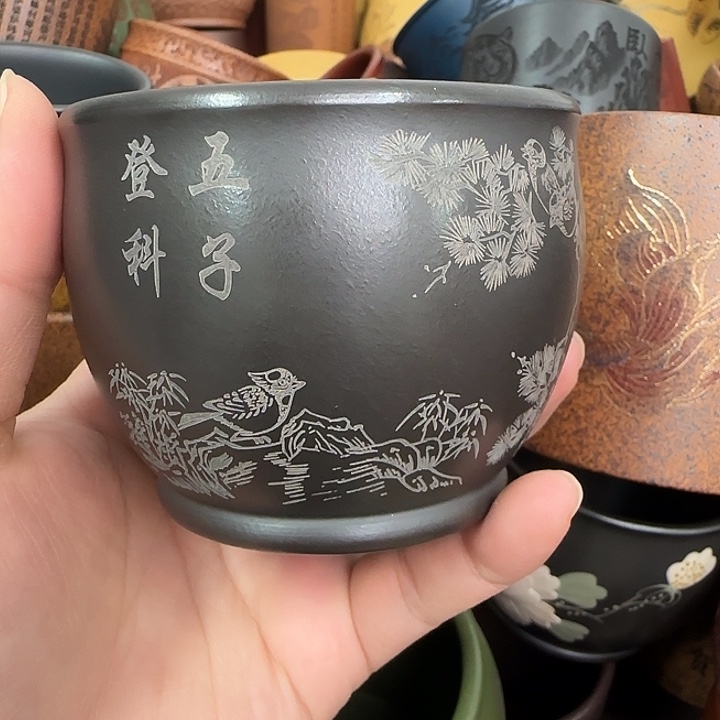 紫砂茶杯紫砂主人杯大放漏！