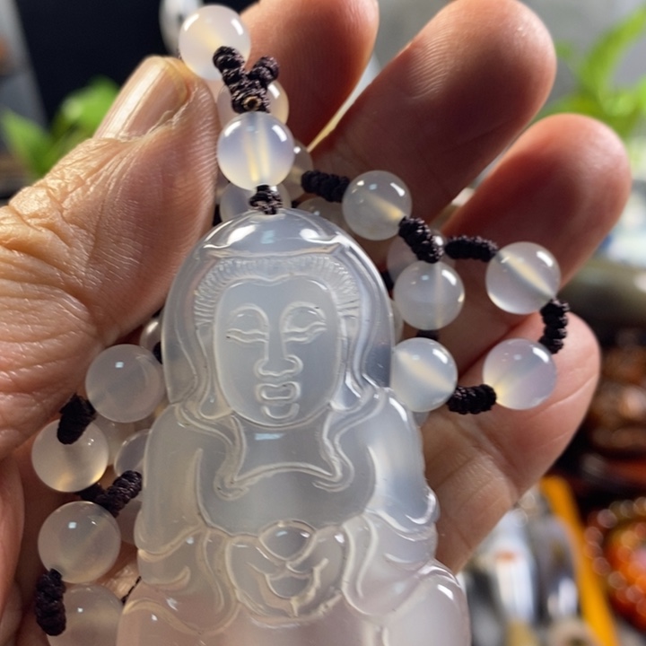 【闪购商品】玛瑙/玉髓吊坠(不含链)未镶嵌