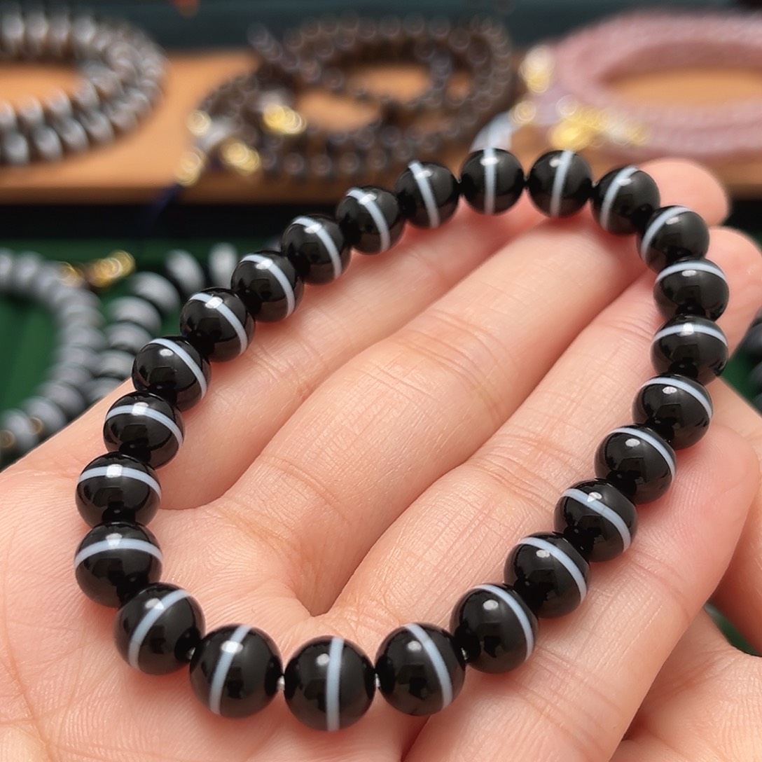 玛瑙/玉髓合金手串