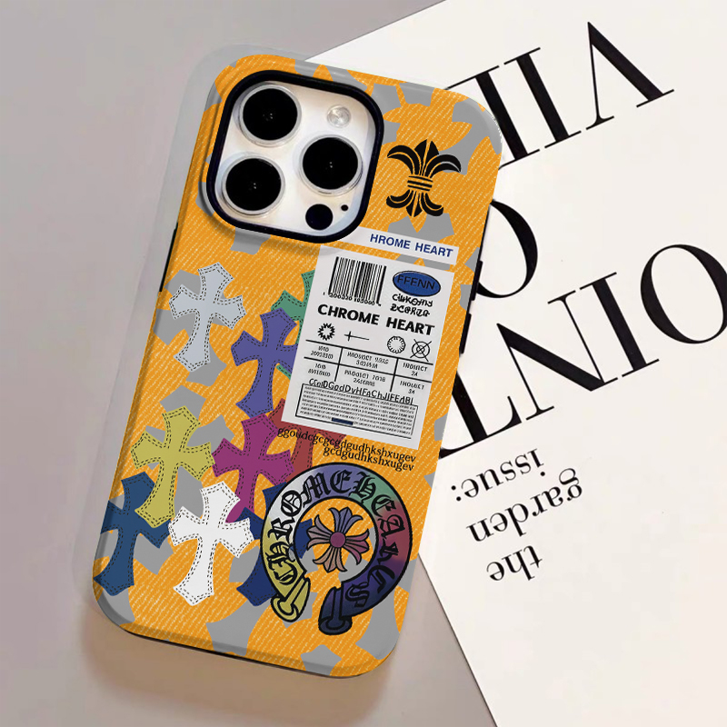 橙色潮流适用苹果17手机壳iphone16小米1514新款iqoo13一加12男生