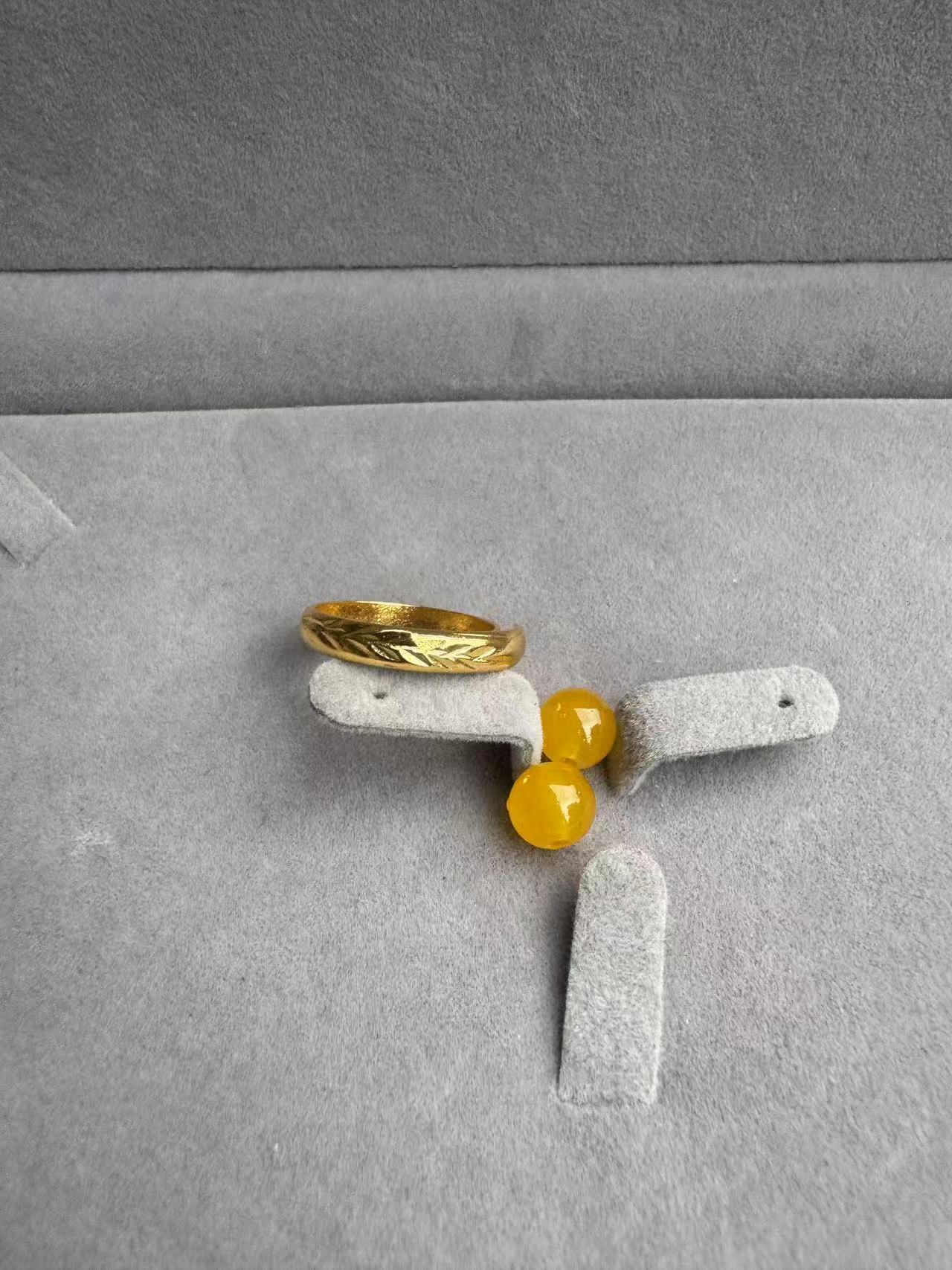 A13精工麦穗戒指