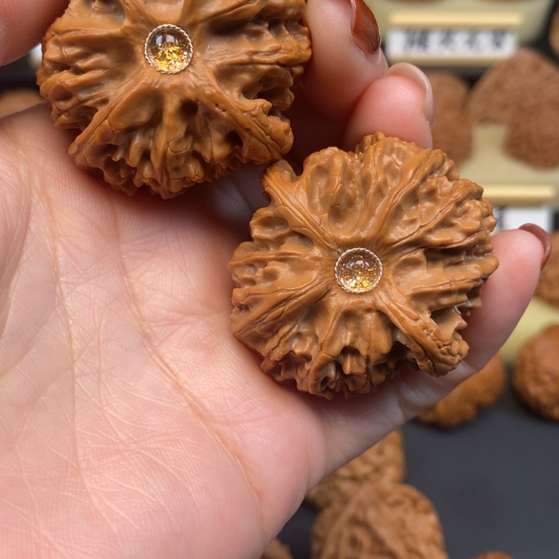 吊坠文玩核桃斌*苹果园