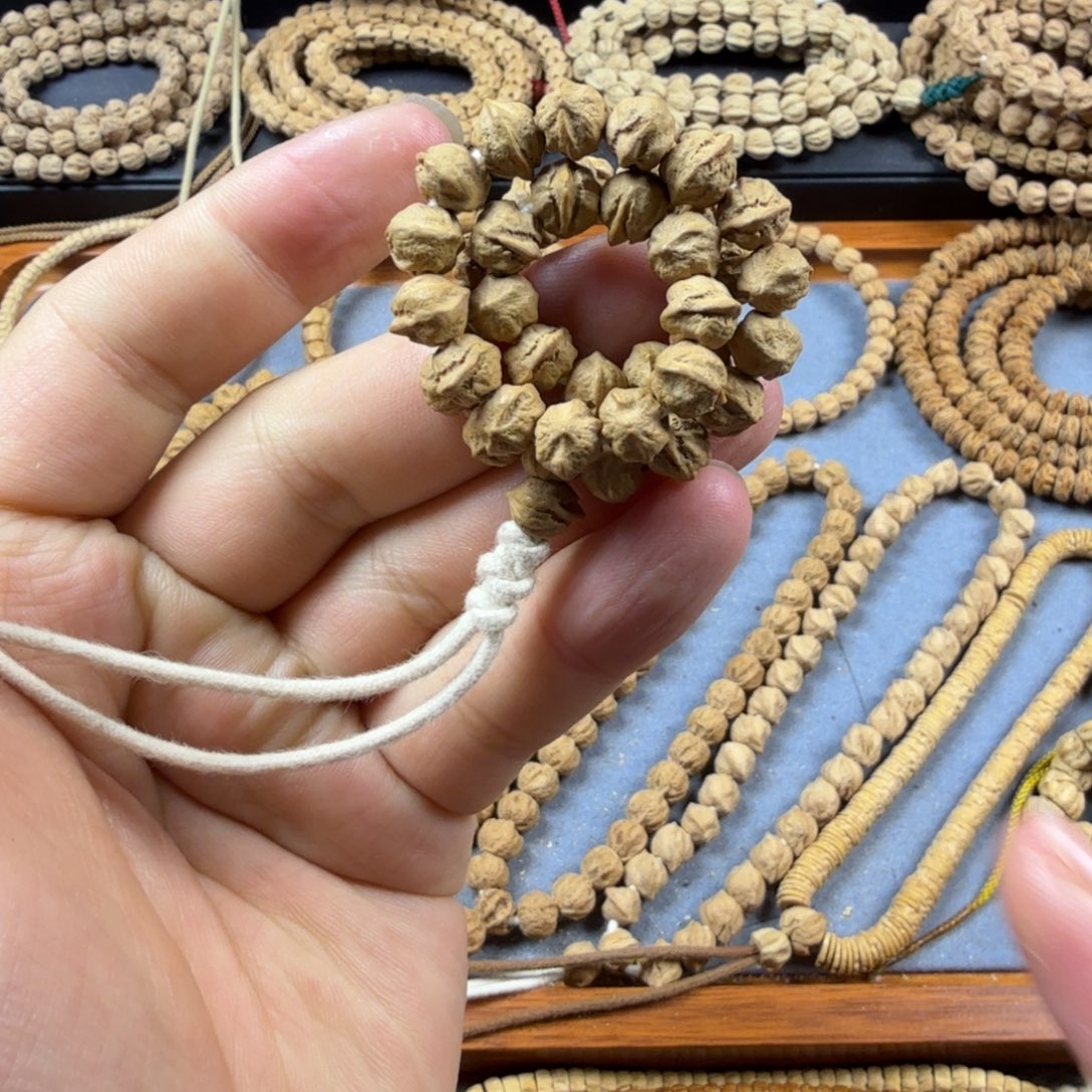清***橙柏香籽/百香籽手串3