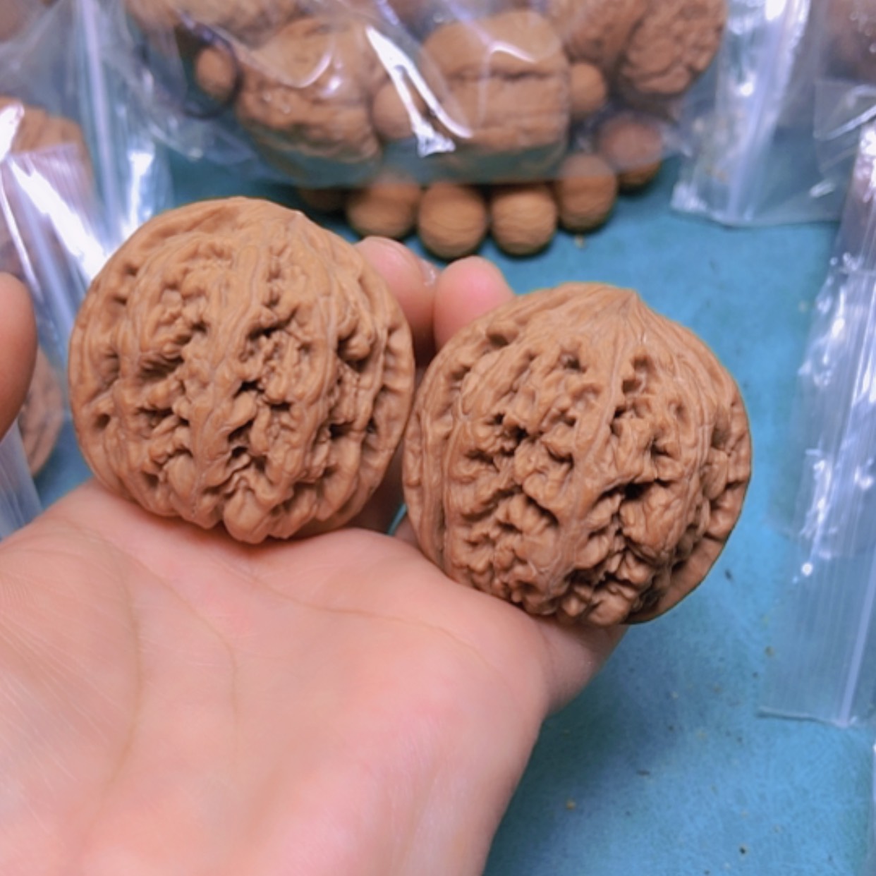 【闪购商品】把件核桃43.5粗筋全品出油