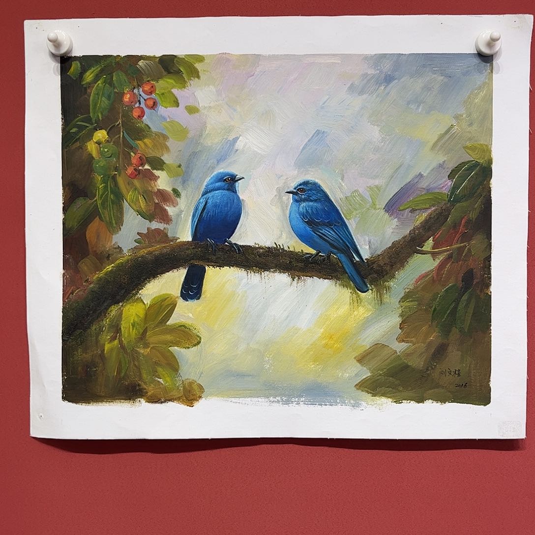 油画刘文桂油画作品