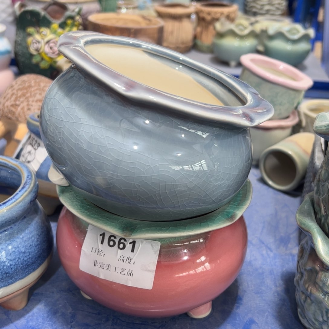 陶瓷陶瓷多肉花盆@@1663