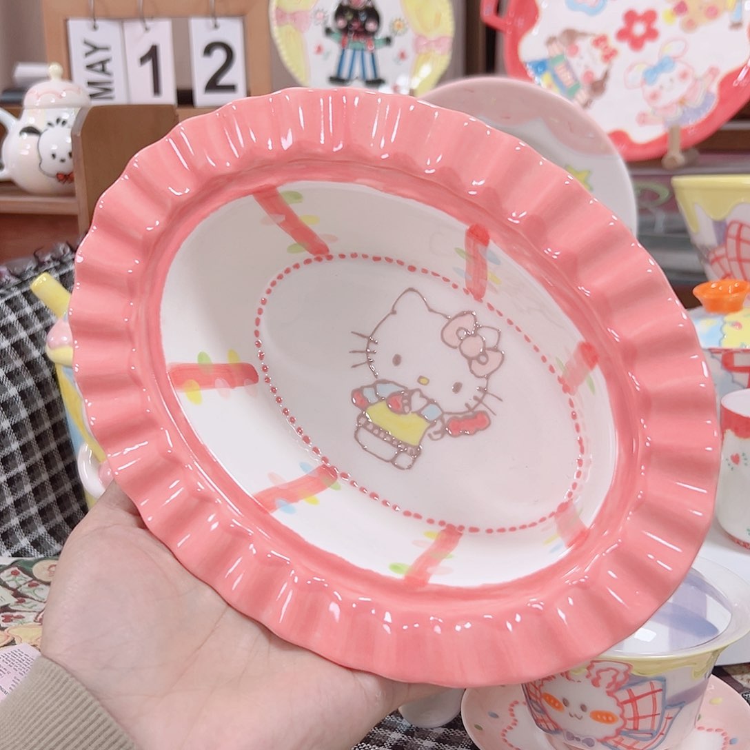 可爱陶瓷高温手作