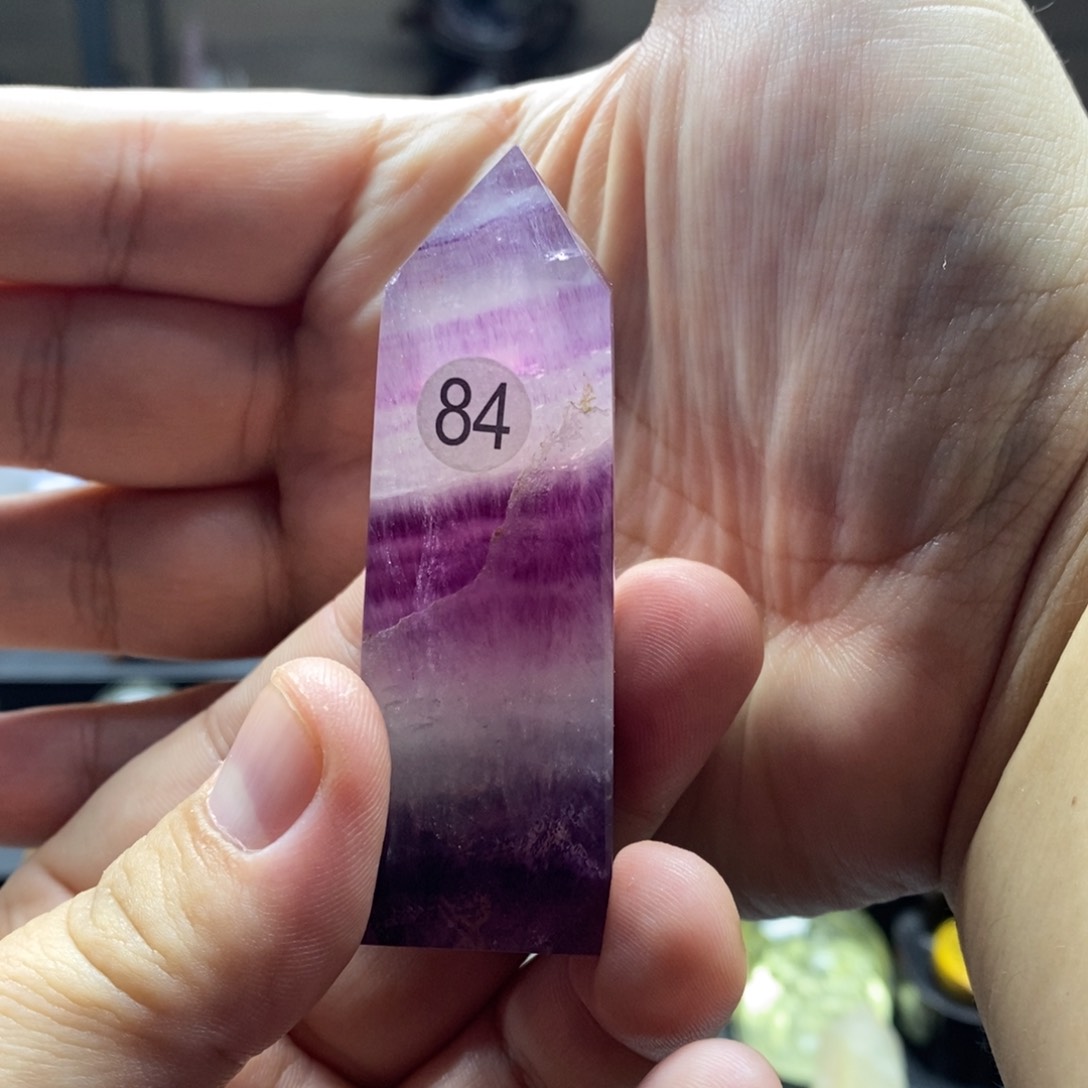 未镶嵌天然萤石带微瑕能接受的捡漏萤石