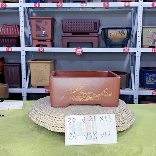 紫砂花盆宜兴紫砂厂