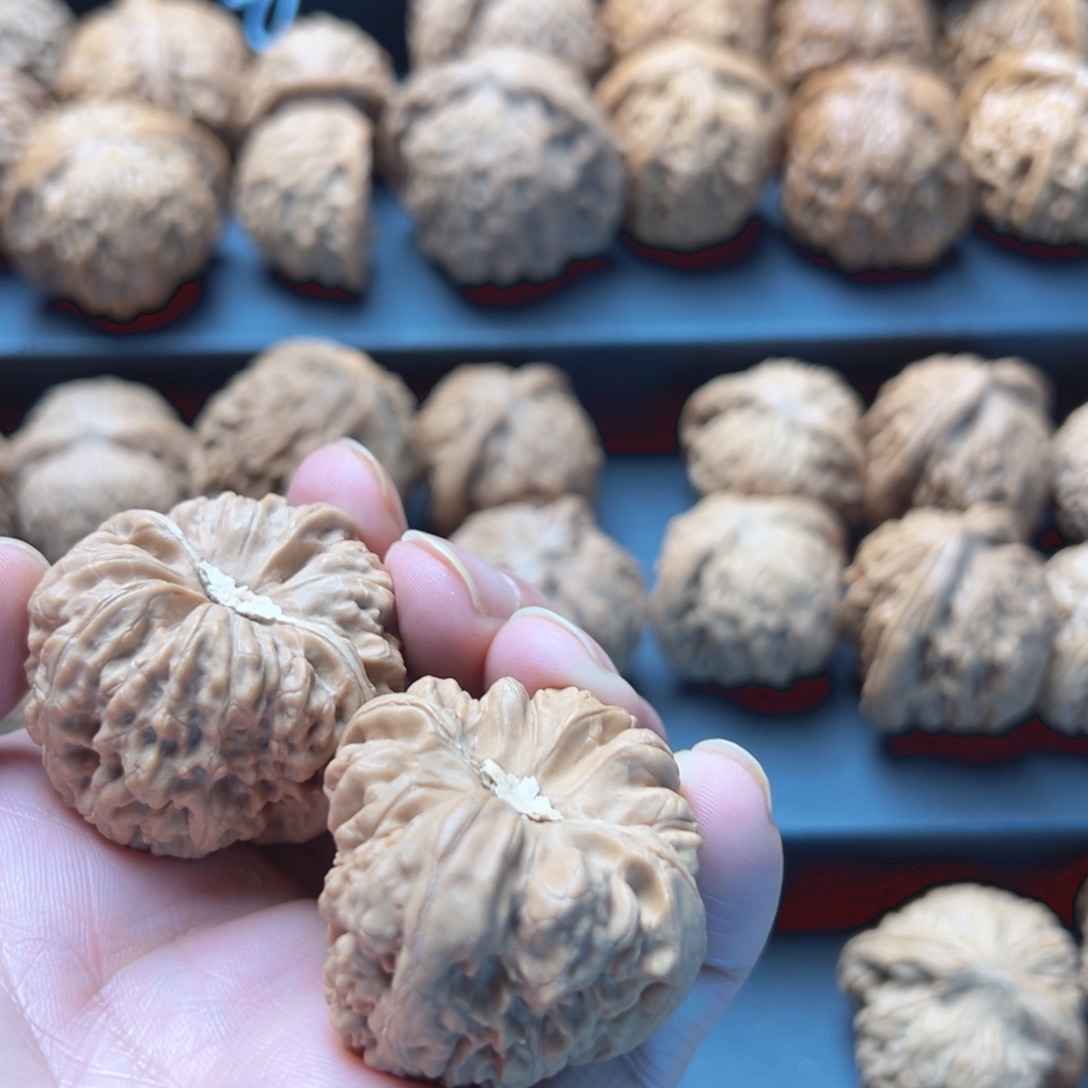 丶***ㅤ把件桃核平谷凹底