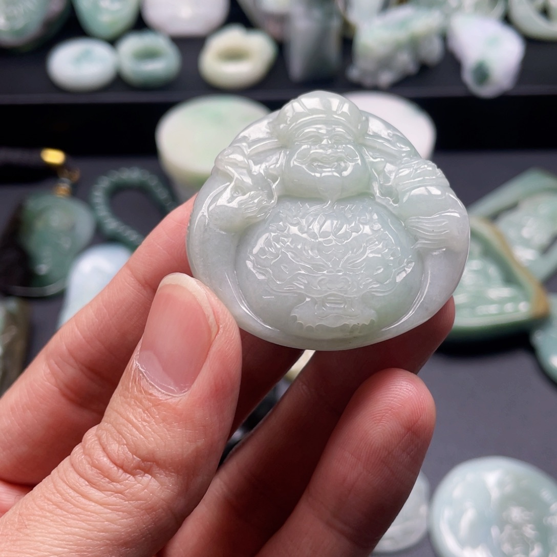 颈饰未镶嵌翡翠翡翠