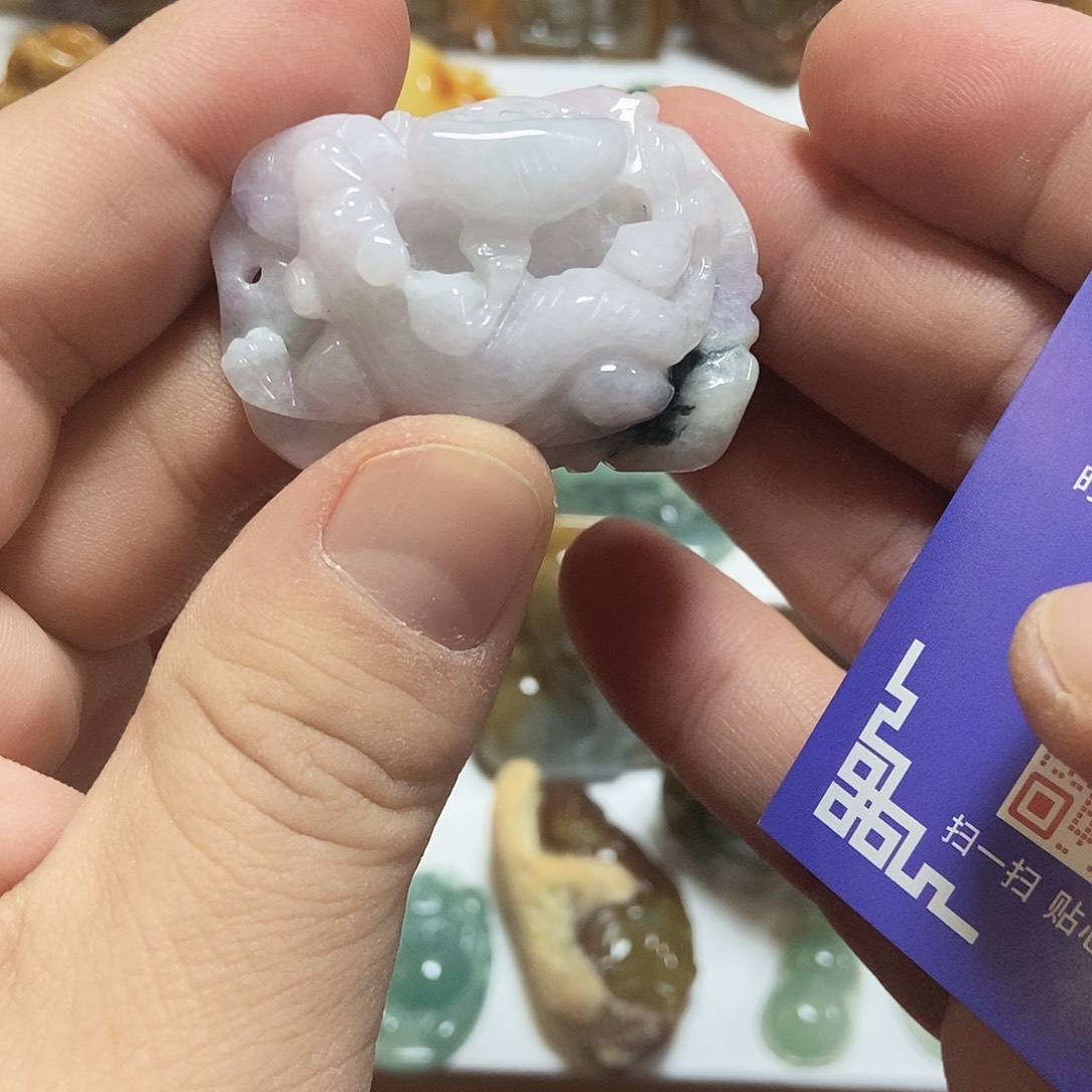 翡翠未镶嵌颈饰翡翠赠送