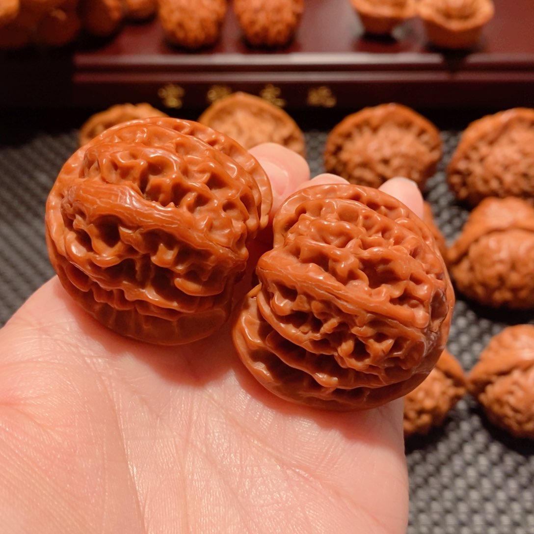 文玩核桃把件良**景苹果园