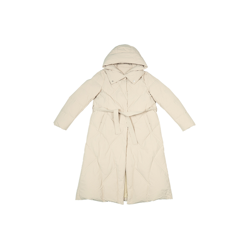 【U.M】连帽保暖新国标90白鹅绒羽绒服显瘦极简保暖