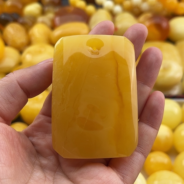 琥珀裸石未镶嵌琥珀蜜蜡