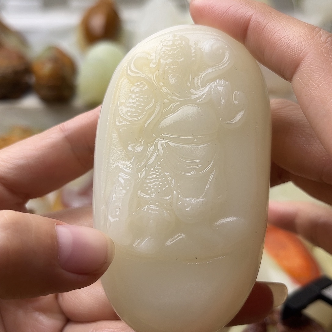 石材古青石不退换关公