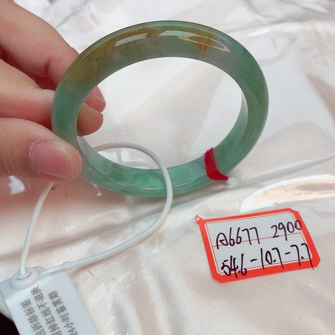 翡翠手镯未镶嵌天然缅甸翡翠A货