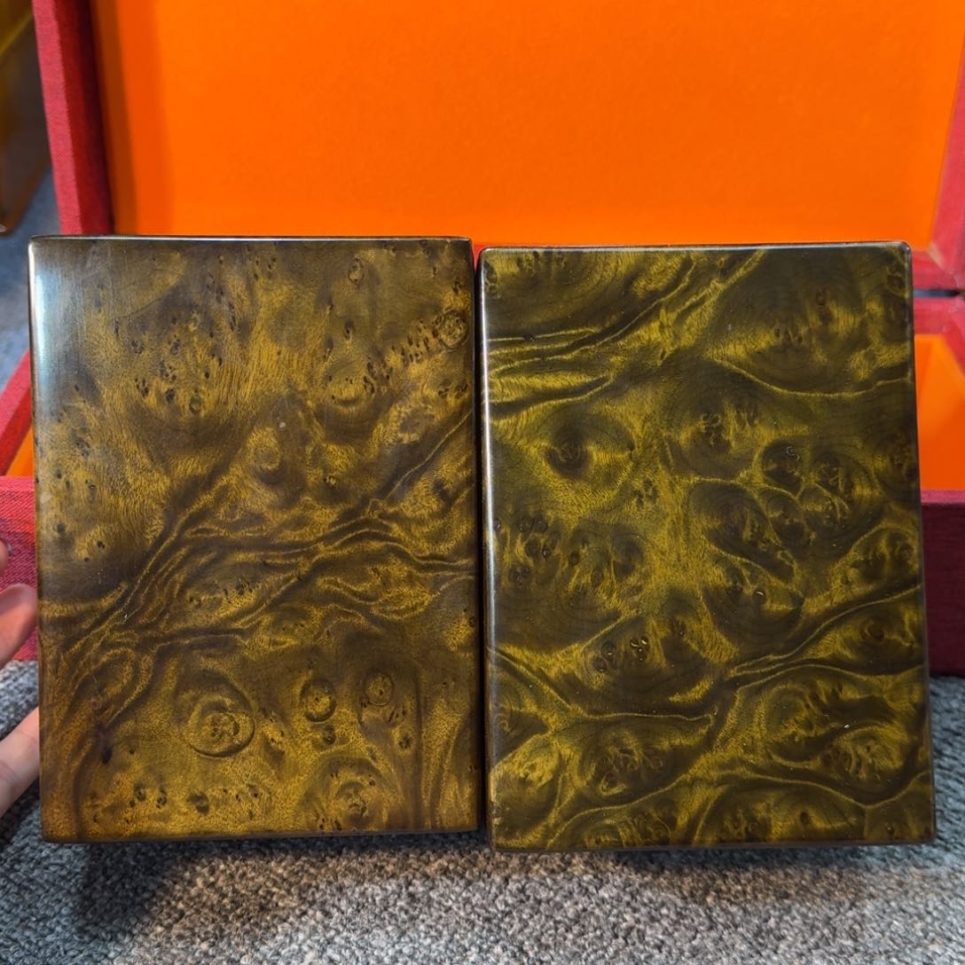 阴沉木乌木收纳盒福利一对m 48