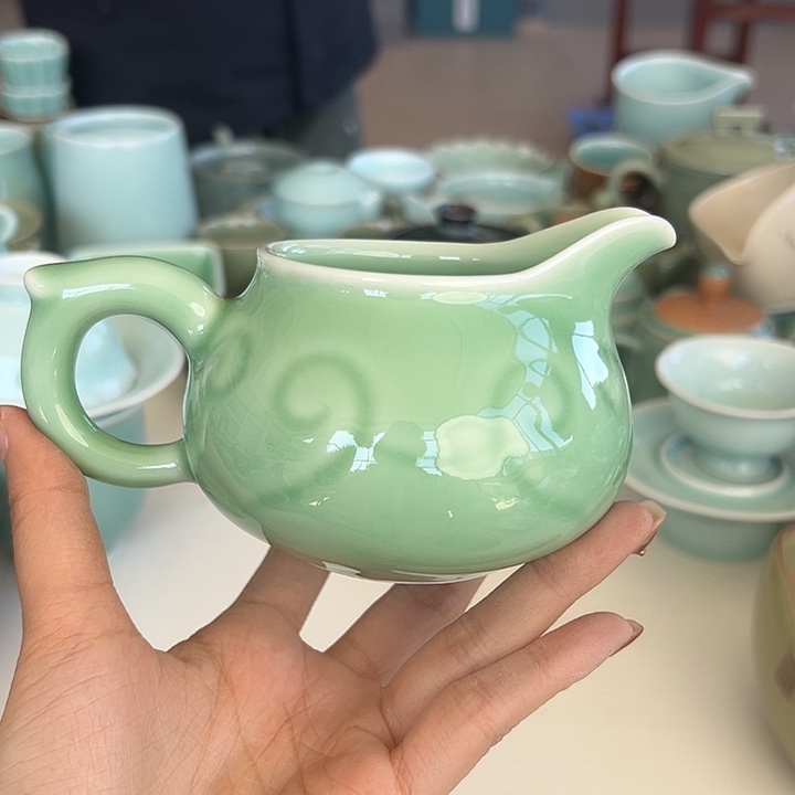 小米茶器龙泉青瓷