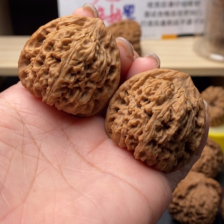 文玩核桃吊坠三角麻团0831