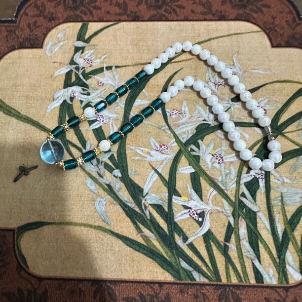  海域冰珠-殿堂系列S级 新中式项链B300