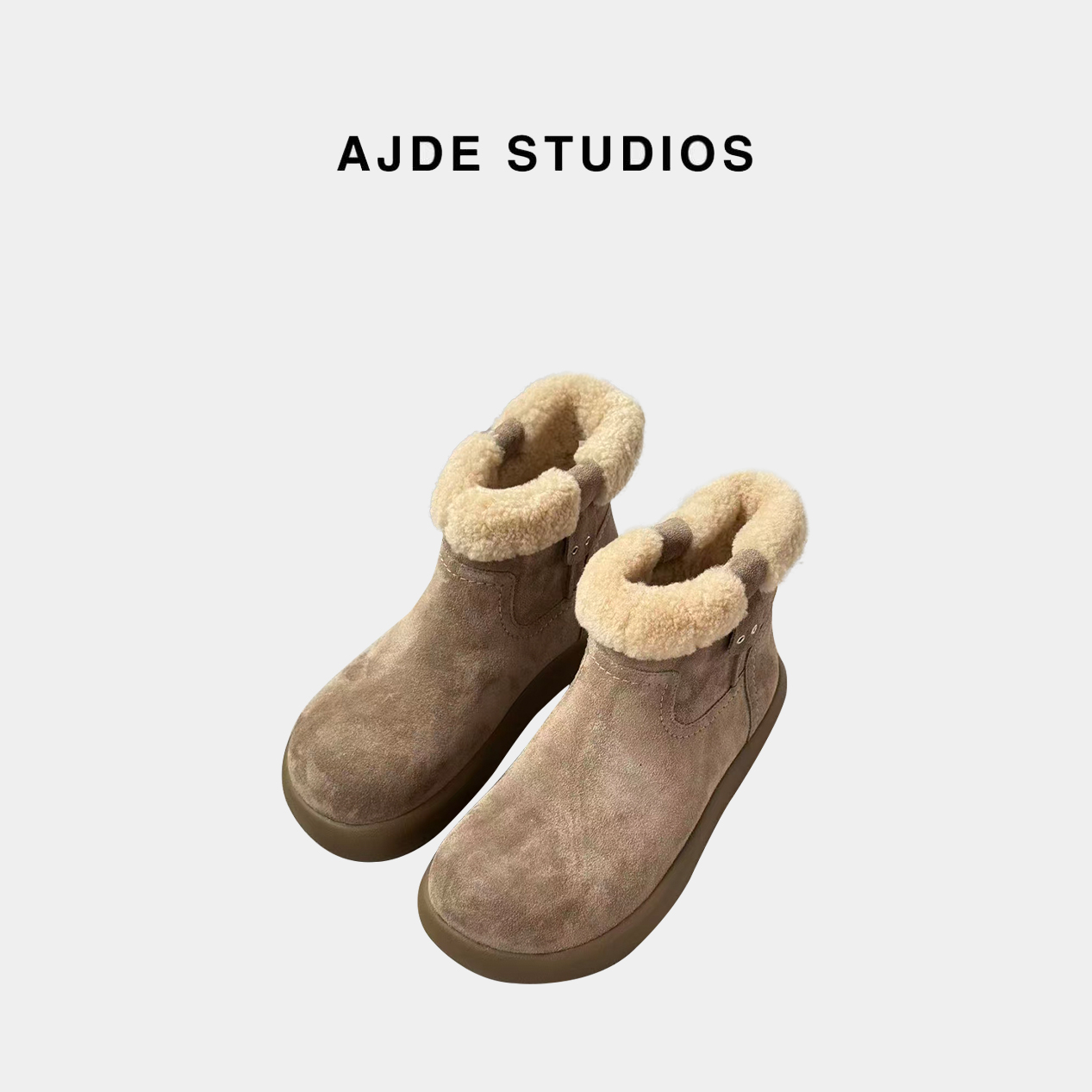 AJDE｜羔毛雪地靴01