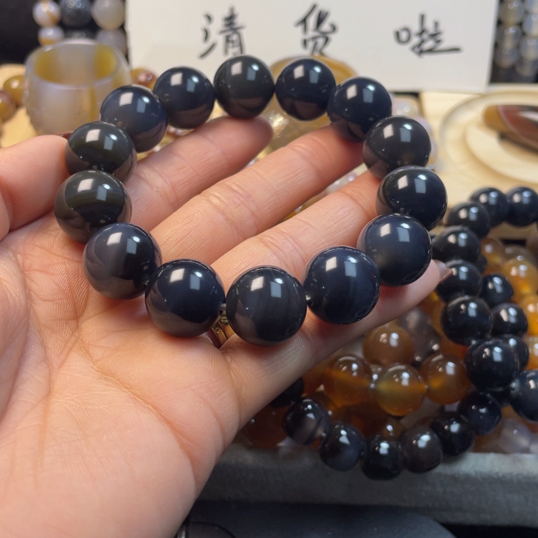 玛瑙/玉髓未镶嵌手链