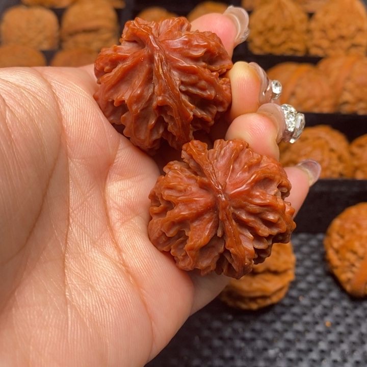 吊坠文玩核桃秦岭野生19