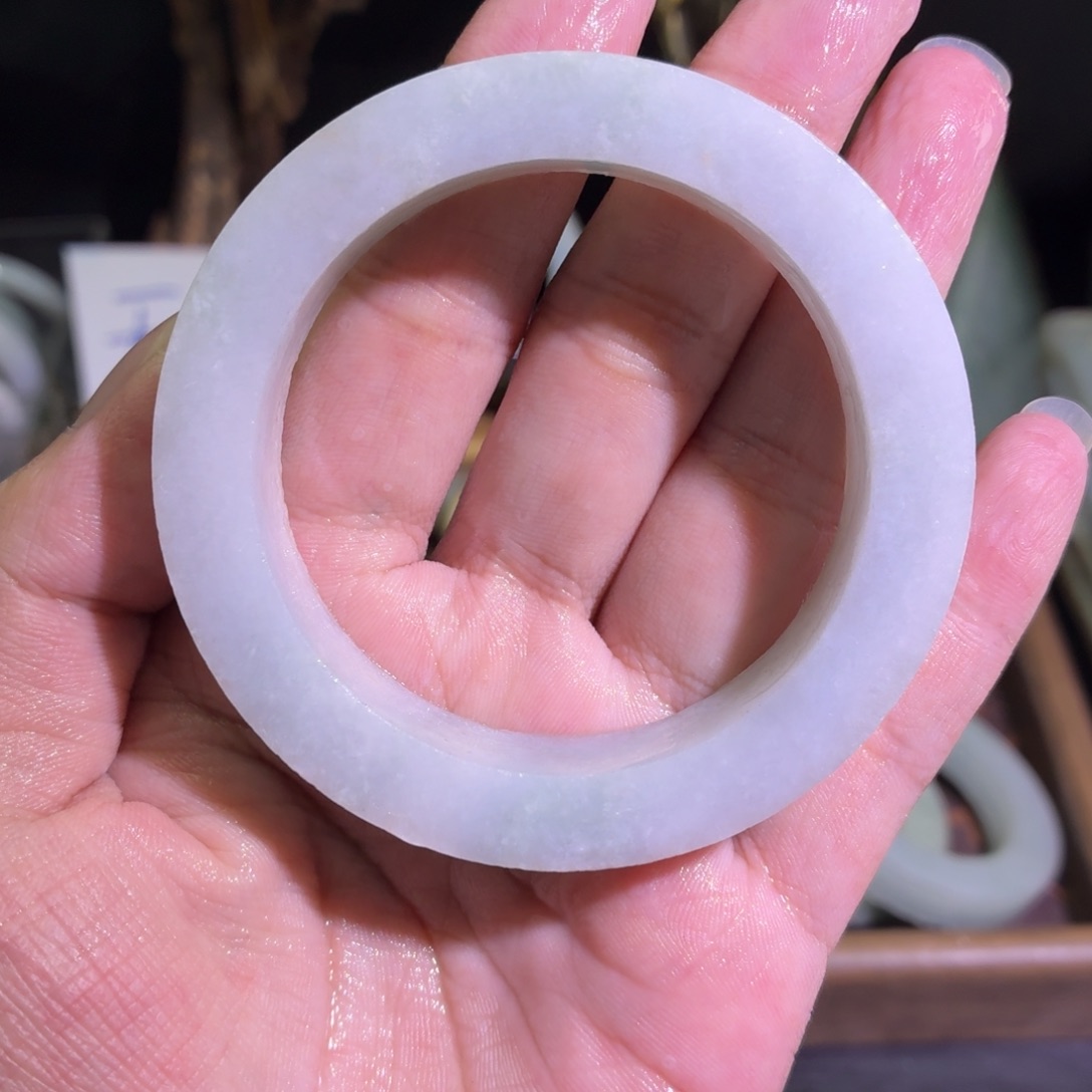 定制翡翠未镶嵌缅甸翡翠A货手镯毛胚定制