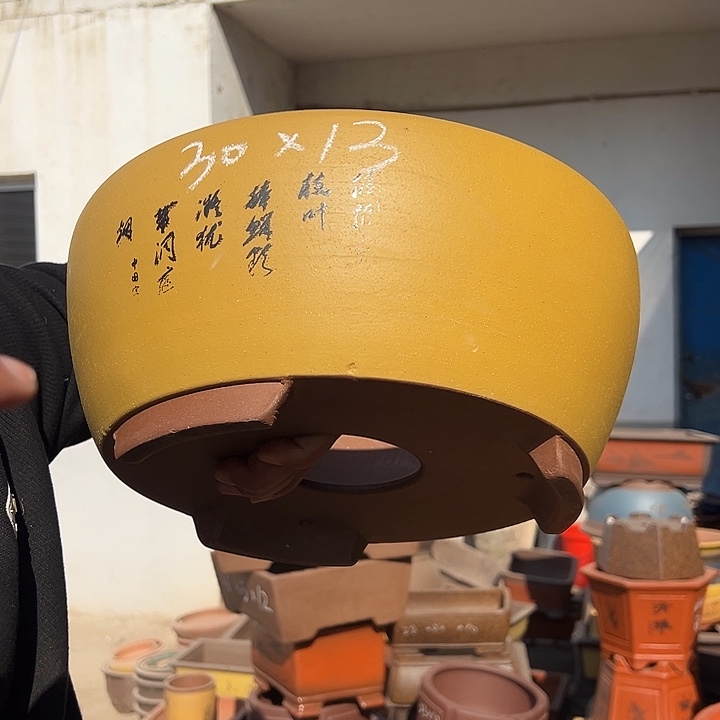 紫砂花盆紫砂花盆