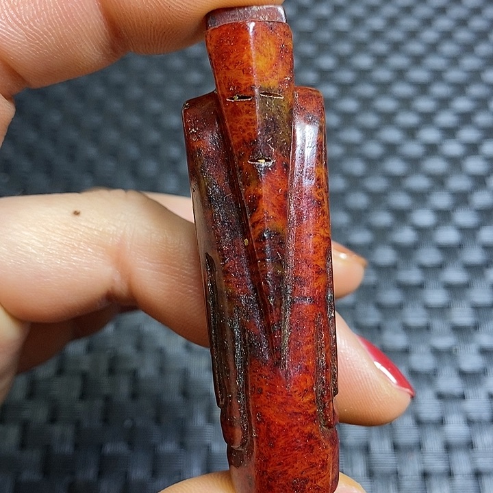 紫金钵盂菩提吊坠