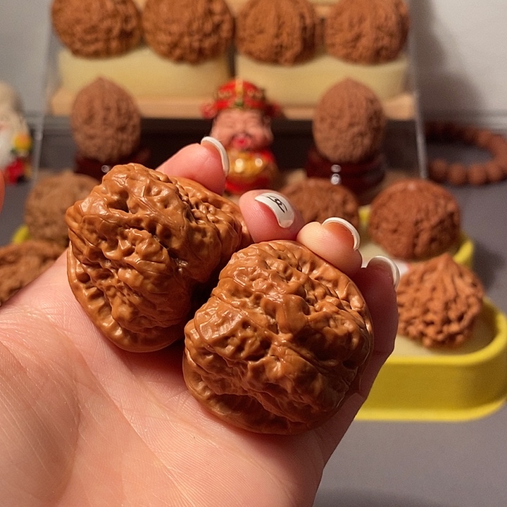 核桃手串/手链39开背蛤蟆头