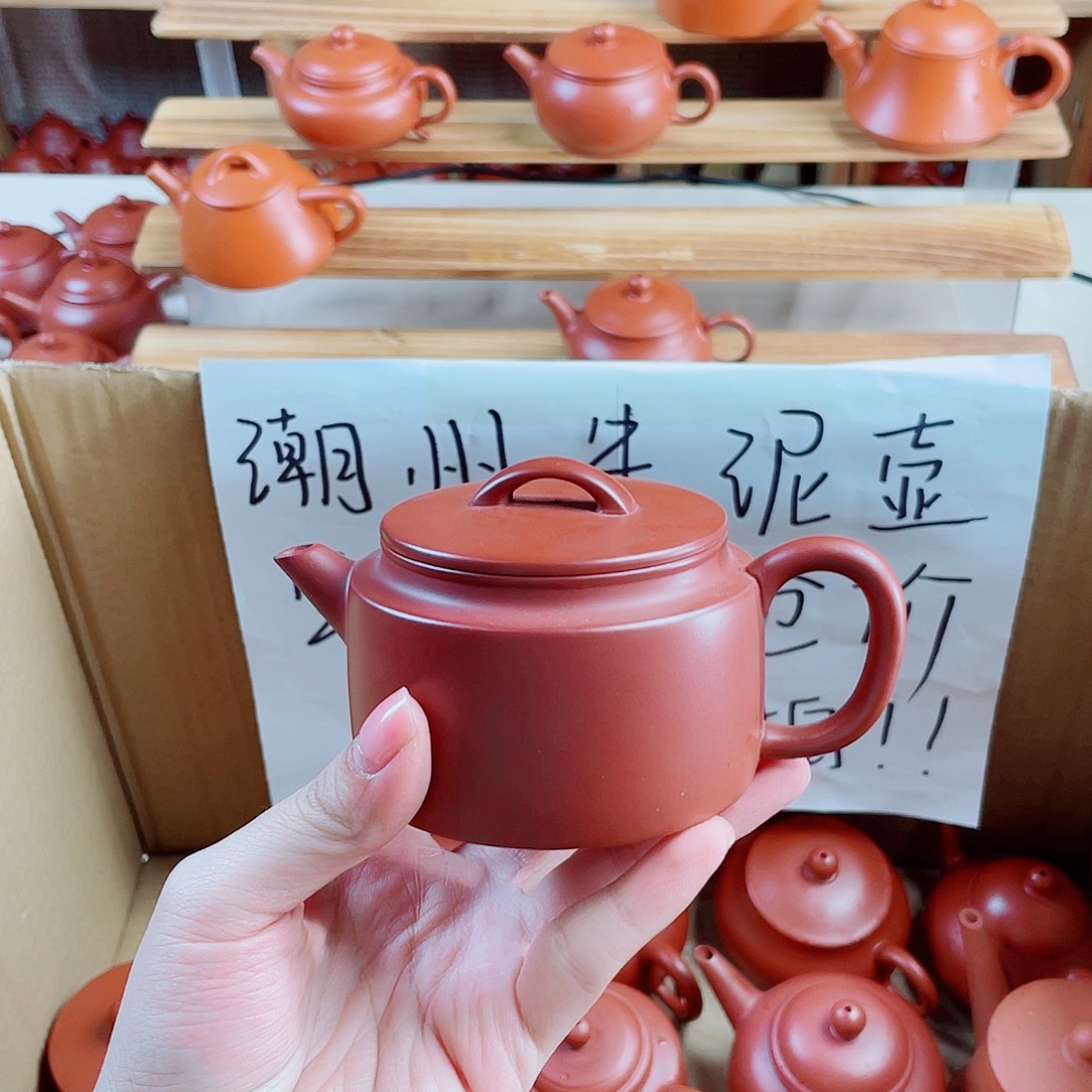 潮州朱泥壶大汉瓦180