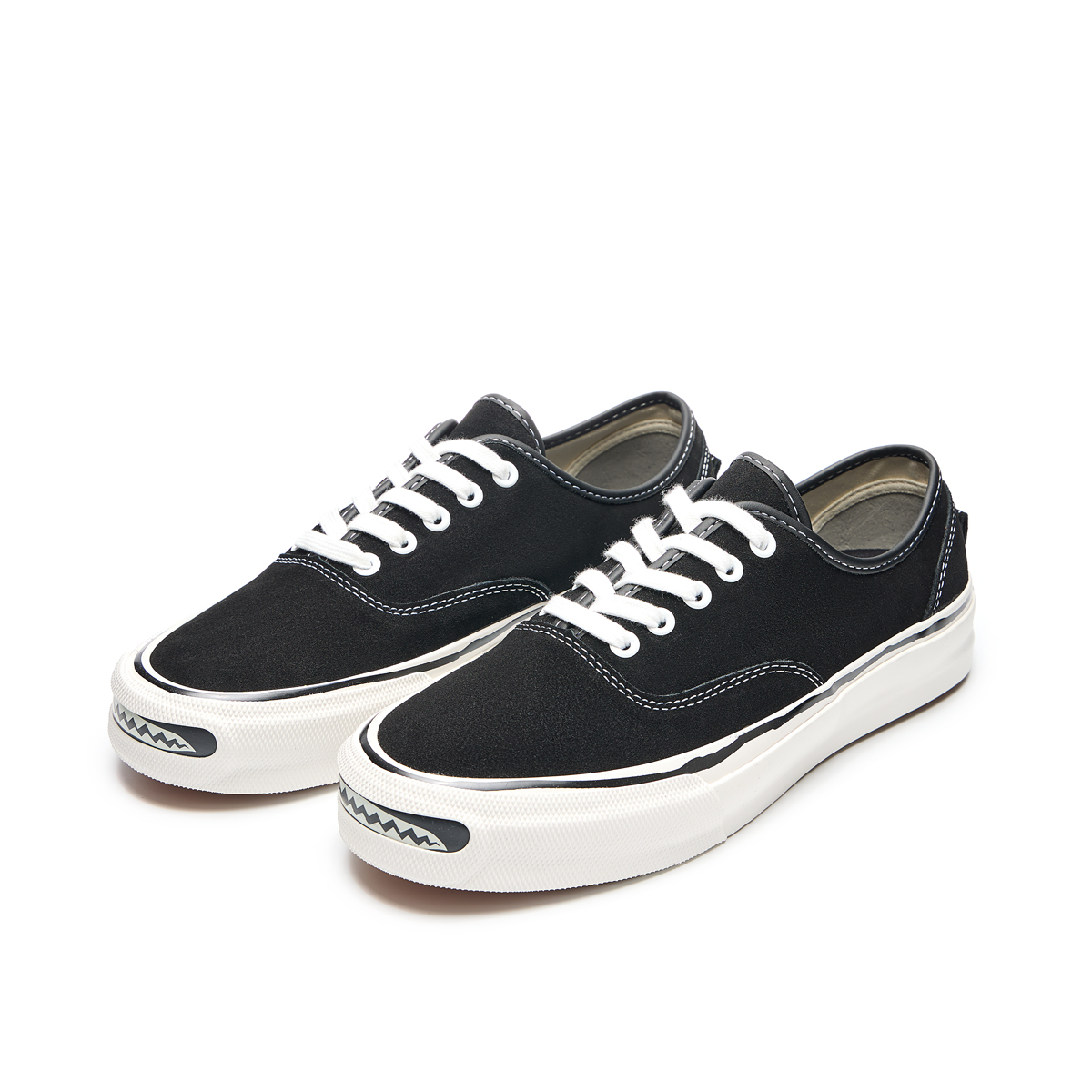 【鲨鱼开口笑】阿乐透气美式休闲鞋夏季板鞋潮流低帮情侣黑色原宿风