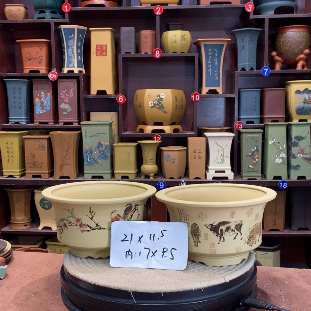 紫砂花盆紫砂艺术